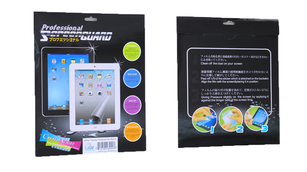 uPlay(TM) Screen Protector for iPad 2 and the new iPad (iPad 3 / iPad 2s)