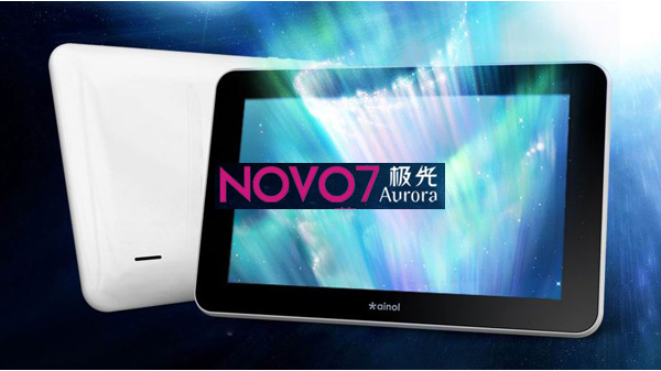 The new Ainol Novo 7 Aurora Limited English Edition Ultra-thin Android 4.0 Tablet PC 7 inch LG IPS HD Screen 1GB RAM ARM A10 Many CORE CPU 2160P HD 2MP Front Camera HDMI 8GB White: $249.99, On Sale Now: $169.99